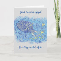 Archangel Michael's Support Custom Greeting Cards