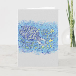 Archangel Michael's Support Custom Greeting Cards
