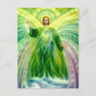 Archangel Raphael Healing Light Postcard
