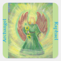 Archangel Raphael Healing Light Sticker