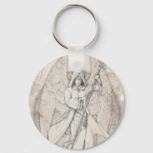 Archangel Raphael Keychain