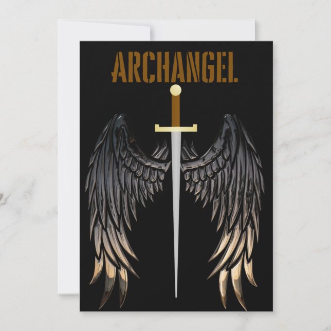 ARCHANGEL SWORD  INVITATION (Front)