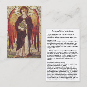 Archangel Uriel and Aurora Business Card