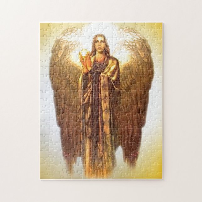 Archangel Uriel Jigsaw Puzzle (Vertical)