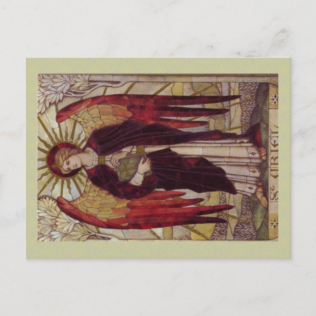 Archangel Uriel postcard (Front)