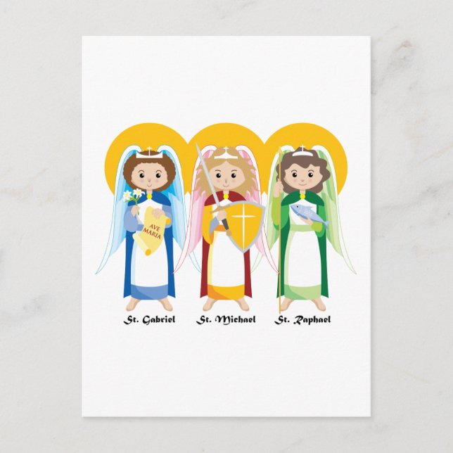 Archangels Postcard (Front)
