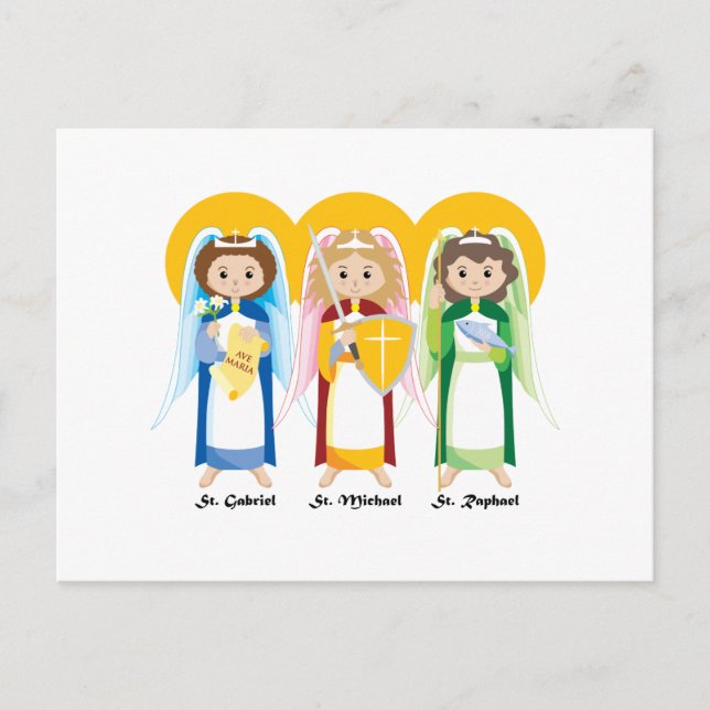 Archangels Postcard (Front)