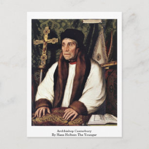 Archbishop Canterbury By Hans Holbein The Younger Postcard