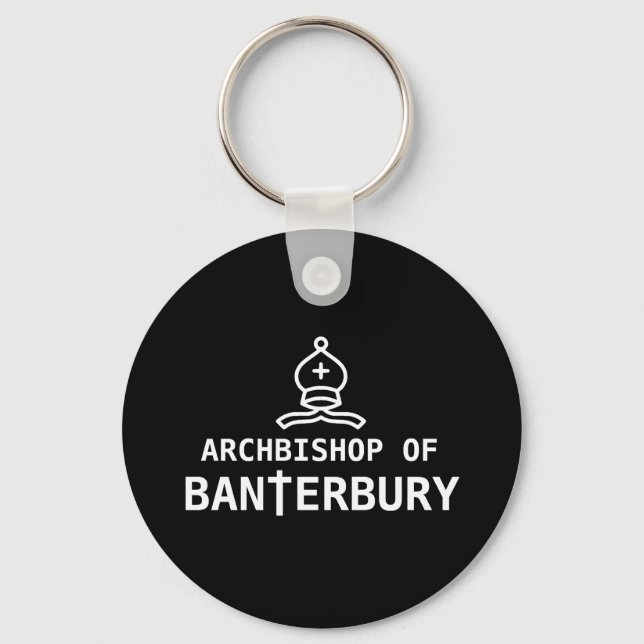 Archbishop of Banterbury Key Ring (Front)