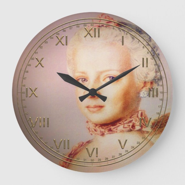 Archduchess  French Baroque Large Clock (Front)
