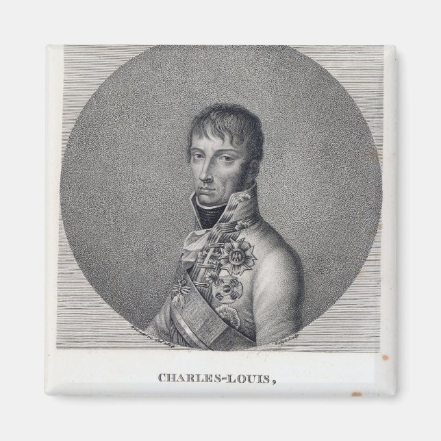 Archduke Charles of Austria Magnet (Front)