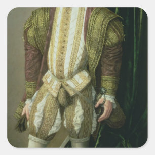 Archduke Ferdinand of Tirol Square Sticker