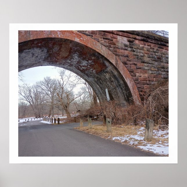 Arched Bridge Photo Poster  (Front)