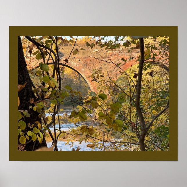 Arched Bridge Photo Poster (Front)
