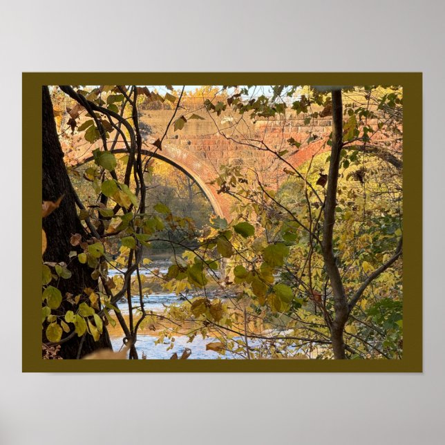 Arched Bridge Photo Poster (Front)