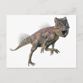 Archeoceratops Dinosaur Running Postcard