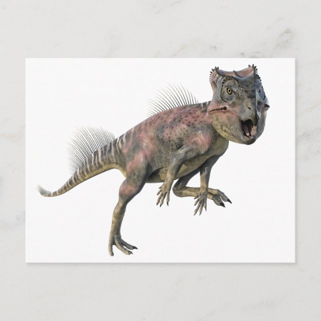 Archeoceratops Dinosaur Running Postcard (Front)
