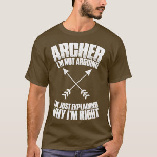 Archer Archery Bow Hunting Bowman Arrow Bow Hunter T-Shirt