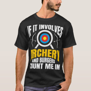 Archer Arrow Bow hunting Sport Gift Archery (6)  T-Shirt