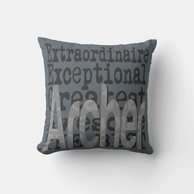 Archer Extraordinaire Cushion (Front)