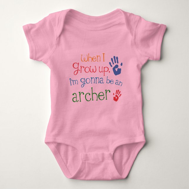 Archer (Future) Infant Baby T-Shirt Bodysuit (Front)