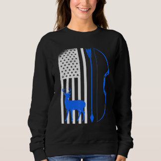 Archer Hunter Usa Archery Sweatshirt