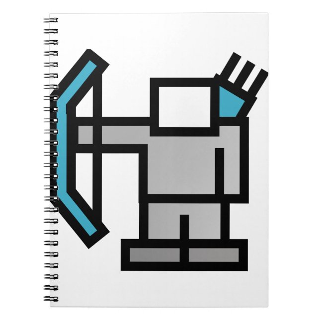 Archer in Blue Notebook (Front)