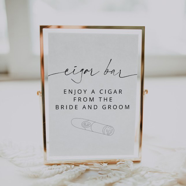 ARCHER Minimalist Cigar Bar Sign (Creator Uploaded)