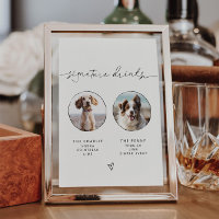 ARCHER Pet Signature Drink Sign