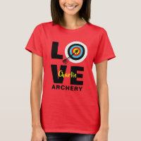 Archer Target Board Love Archery Personalised