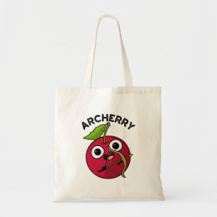 Archerry Funny Fruit Archery Pun  Tote Bag
