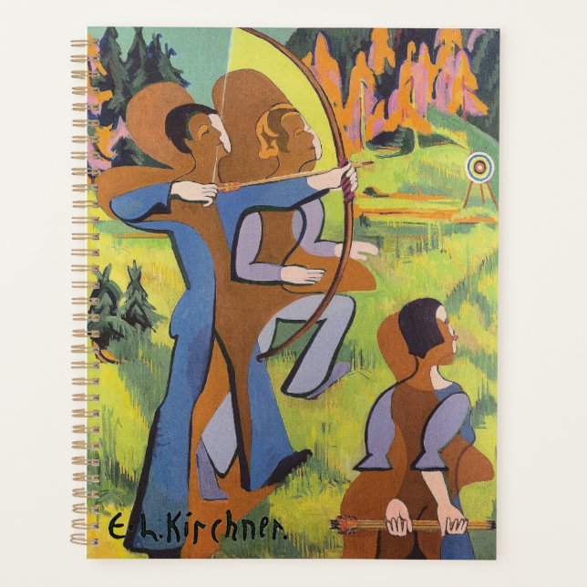 Archers (1935-1937) by Ernst Ludwig Kirchner Planner (Front)