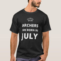 Archers are born in July
