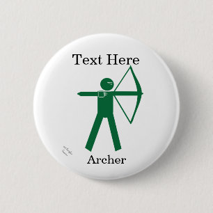 Archer's Pin Badge - customise