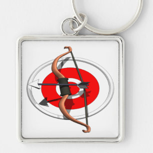 Archery 4 key ring