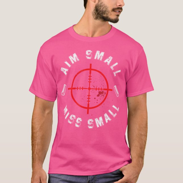 Archery Aim Small Miss Small T-Shirt (Front)