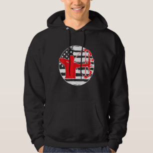 Archery American Usa Flag 4th Of July Hoodie