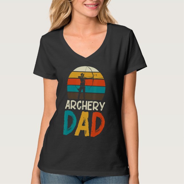 Archery Archer Bow Hunting Fun   T-Shirt (Front)