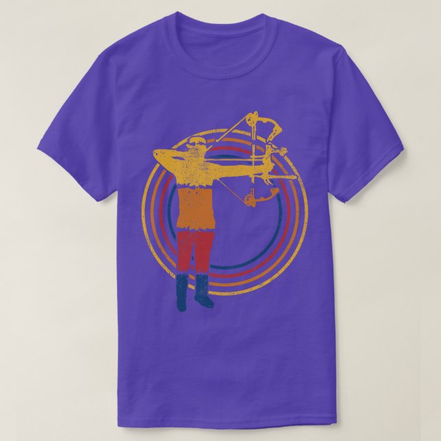 Archery Archer Bow Hunting T-Shirt (Design Front)