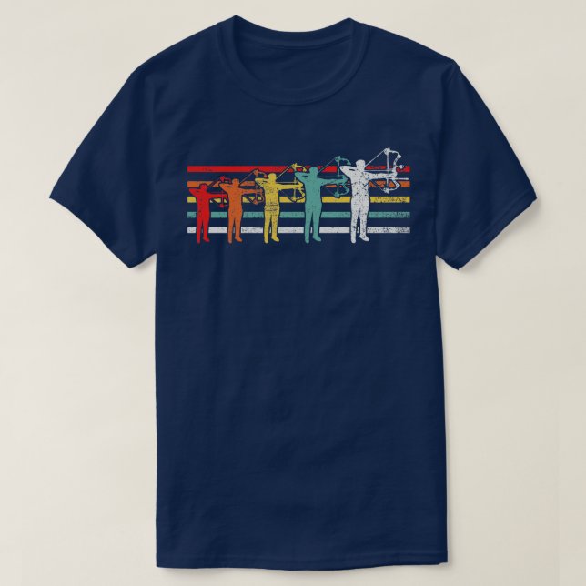 Archery Archer Bowhunter  T-Shirt (Design Front)