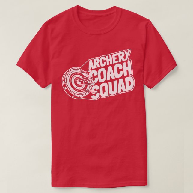 Archery Archer Bowman BowTarget Arrow Archery Coac T-Shirt (Design Front)