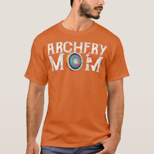 Archery Archer Mum Target Proud Parent Bow Arrow  T-Shirt