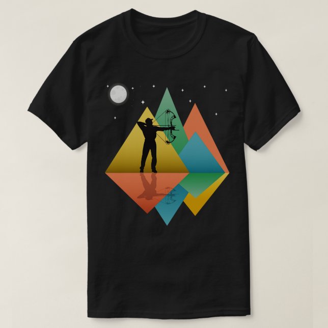 Archery Archery Retro T-Shirt (Design Front)