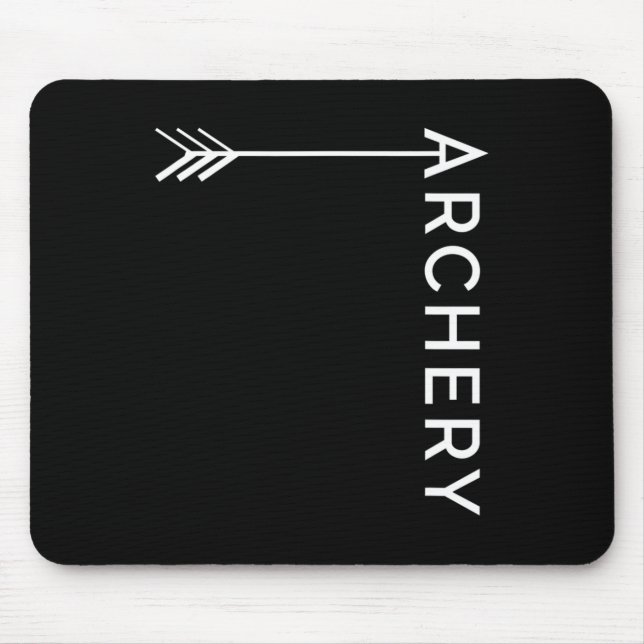 Archery Bow And Arrow Shooting Hunting Shirt Gift  Mouse Pad (Front)