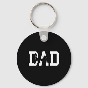 Archery Bow Hunting Dad Fathers Day 1 Key Ring