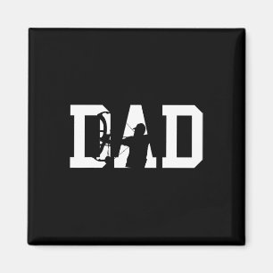 Archery Bow Hunting Dad Fathers Day 1 Magnet