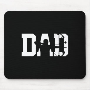 Archery Bow Hunting Dad Fathers Day Mouse Pad