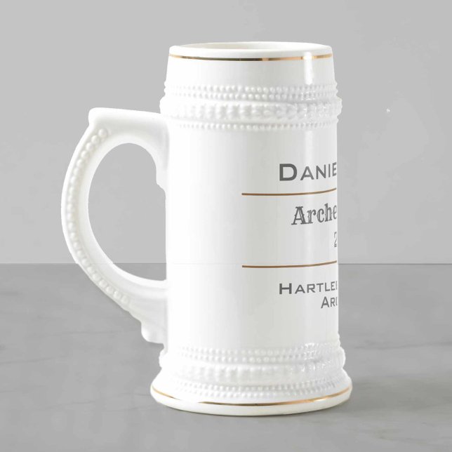 Archery Champion Beer Stein (Creator Uploaded)