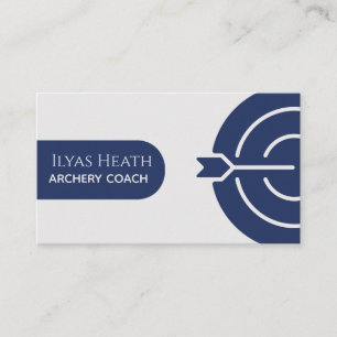 Archery Coach Business Card