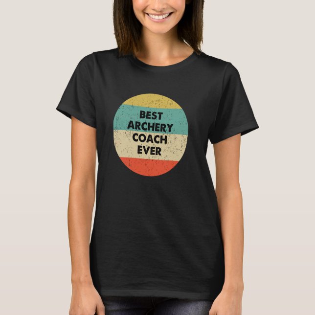 Archery Coach T-Shirt (Front)